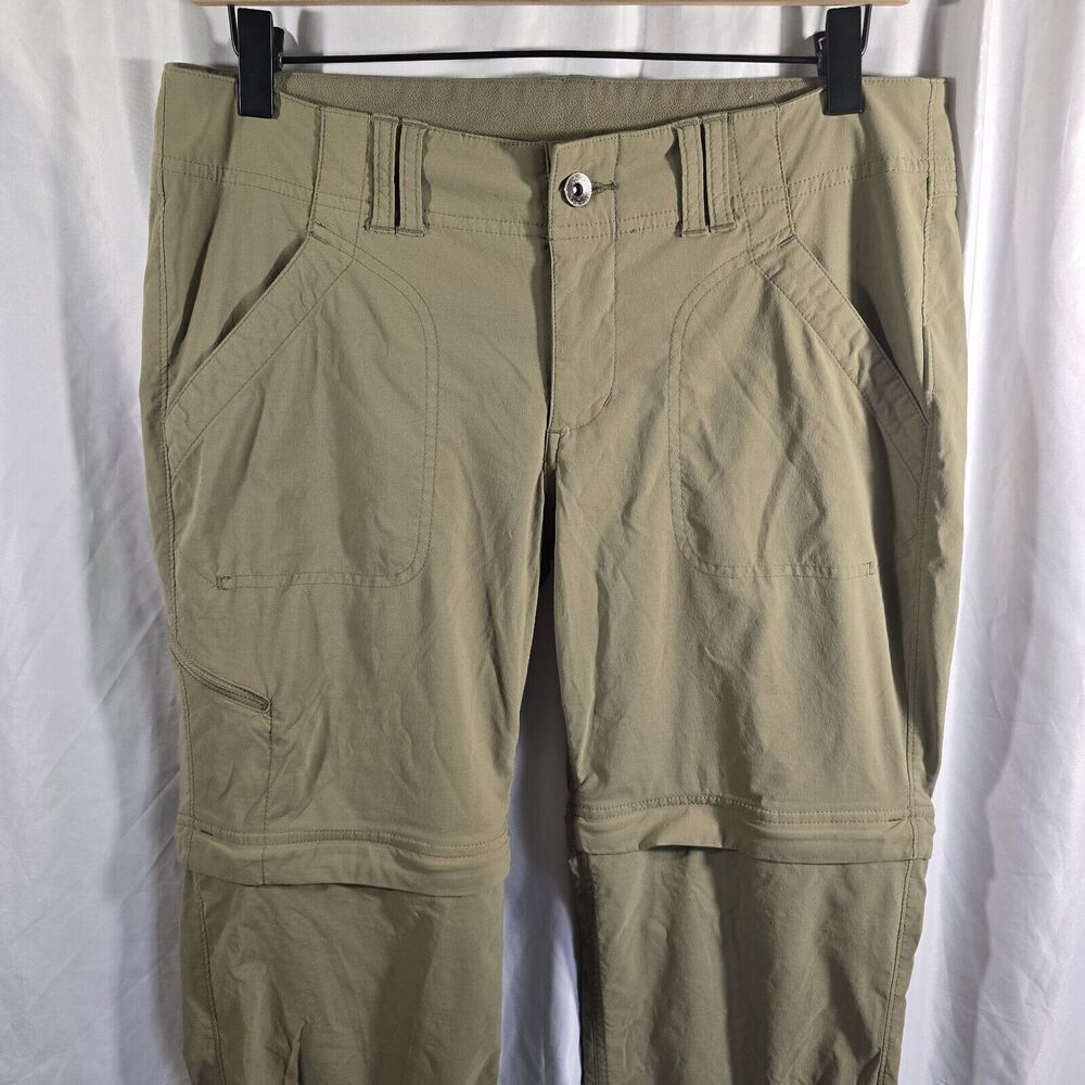 Marmot Women's Lobo's Convertible Pants New Desert Khaki Hiking Sz 8